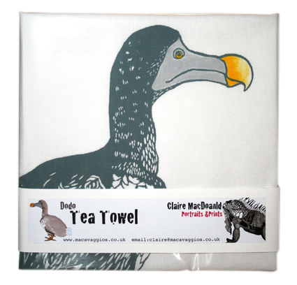 dodo tea towel